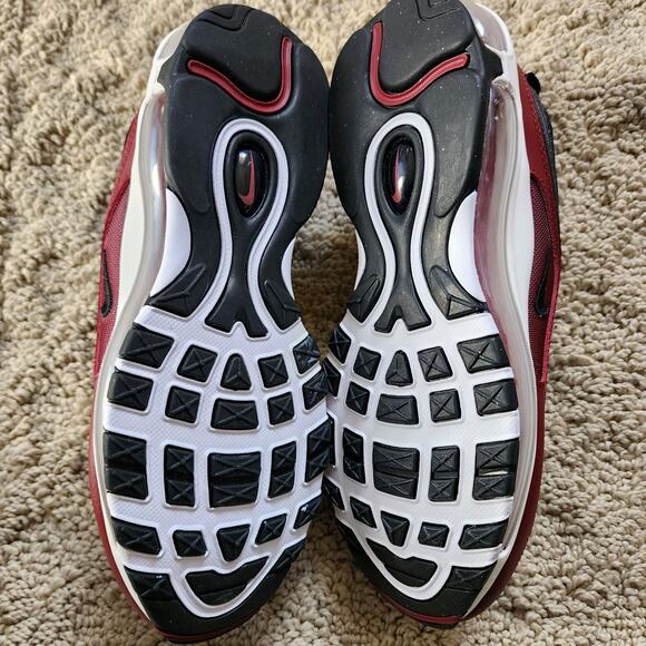 Nike Air Max 97 Red Black Anthracite Brand New Sz 6.5Y - Picture 7 of 8